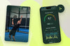 Player preparing a smash next to the Padelplay Smash Factor screen